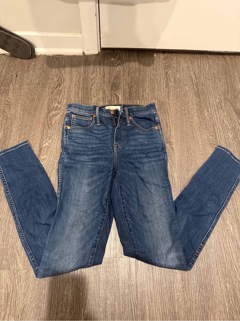 Madewell Women's Skinny Jeans in Medium Blue